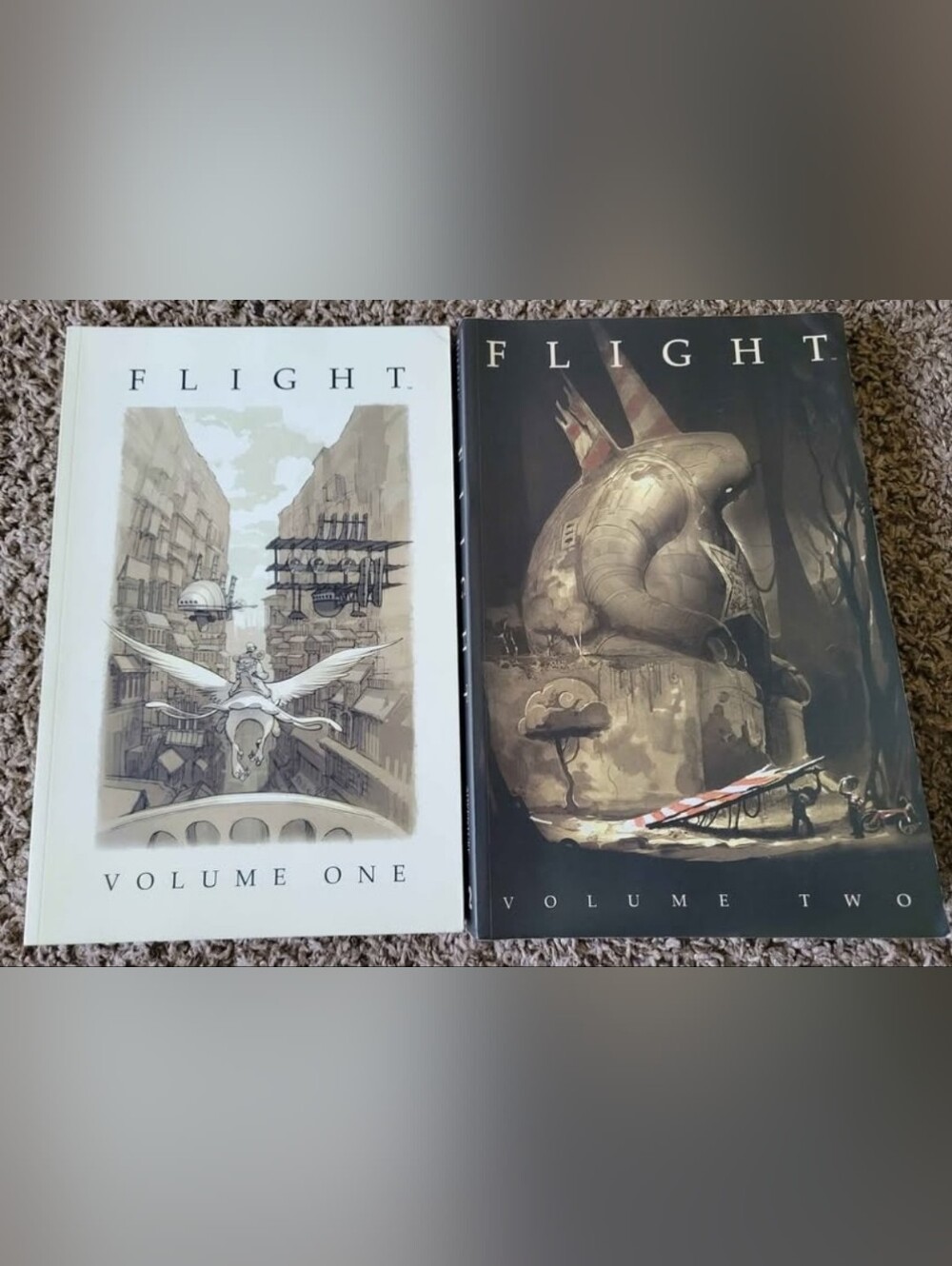 Flight Volume One & Two Art Books - Paperback